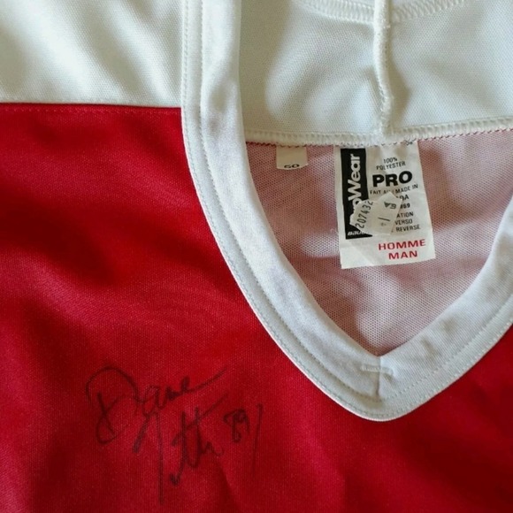 NWOT NHLPA BAUER Sz 50 Signed Jersey - Picture 4 of 5